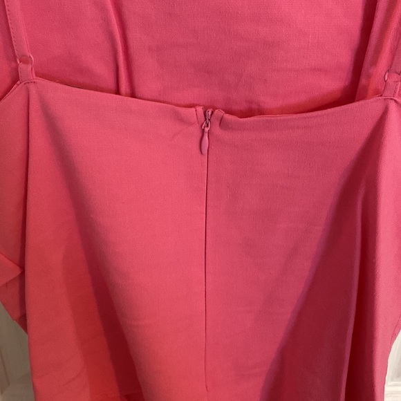 Pink rushed zara top - Picture 3 of 3